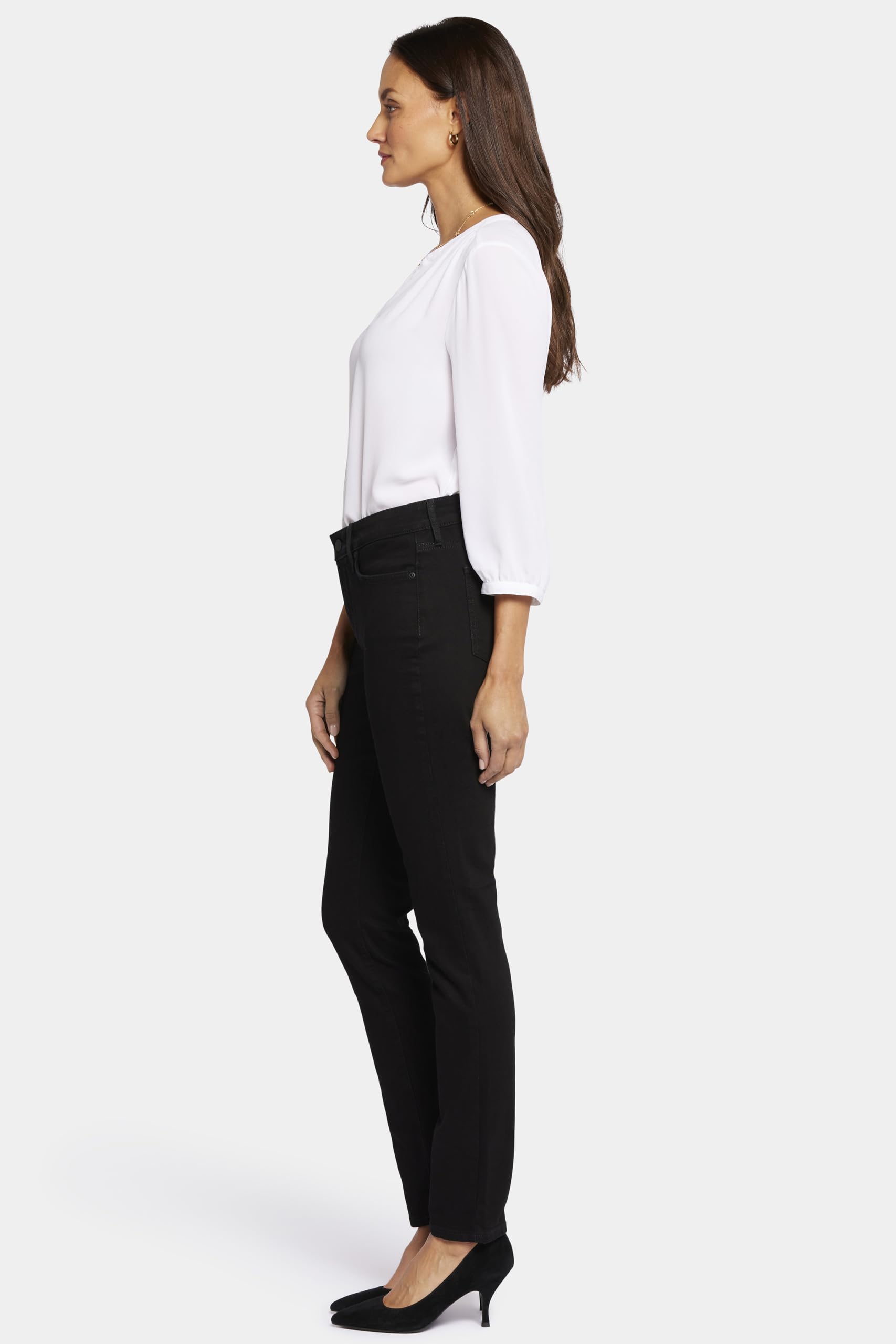 NYDJ Women's Alina High Waist Skinny Jeans - Stretch Denim Pants for Everyday Comfort | Perfect for Work, Casual Outings & Date Nights