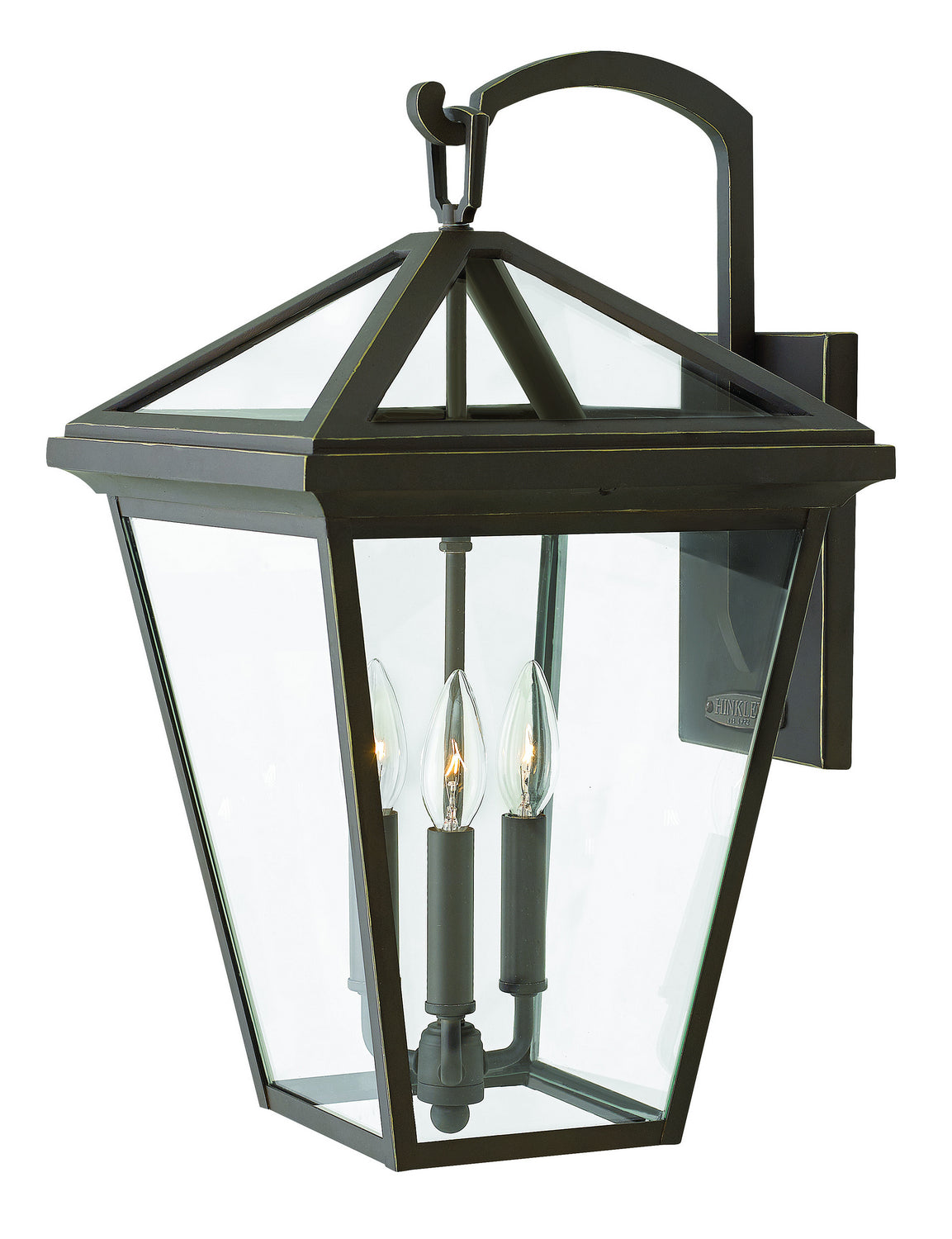 Alford Place LED Wall Mount Light Fixture in Oil Rubbed Bronze - Modern Sconce for Bedroom, Hallway & Outdoor Lighting