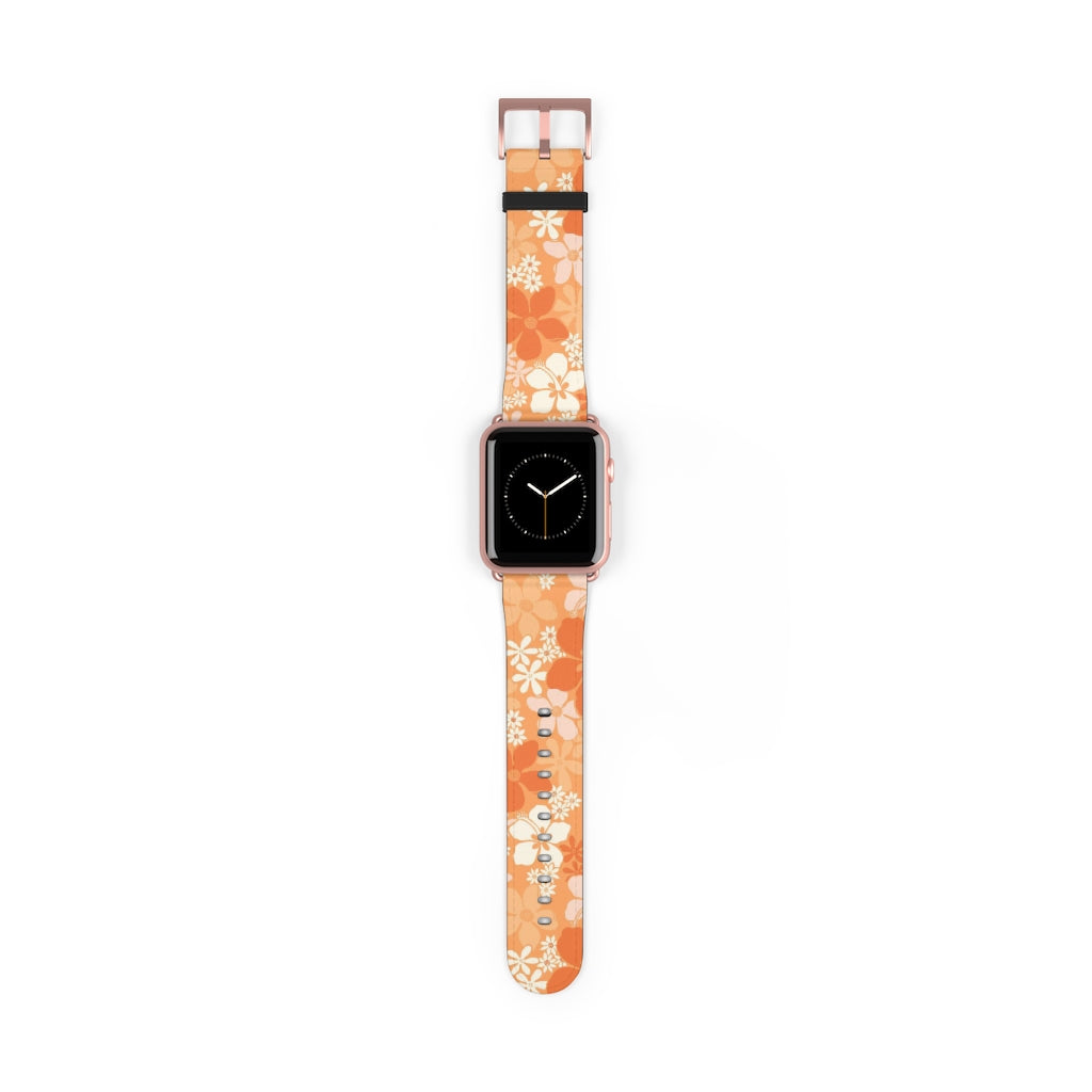 Groovy Pua Watch Band - Durable Silicone Replacement Strap for Apple Watch, Fitbit & Samsung - Perfect for Workouts, Swimming & Everyday Wear