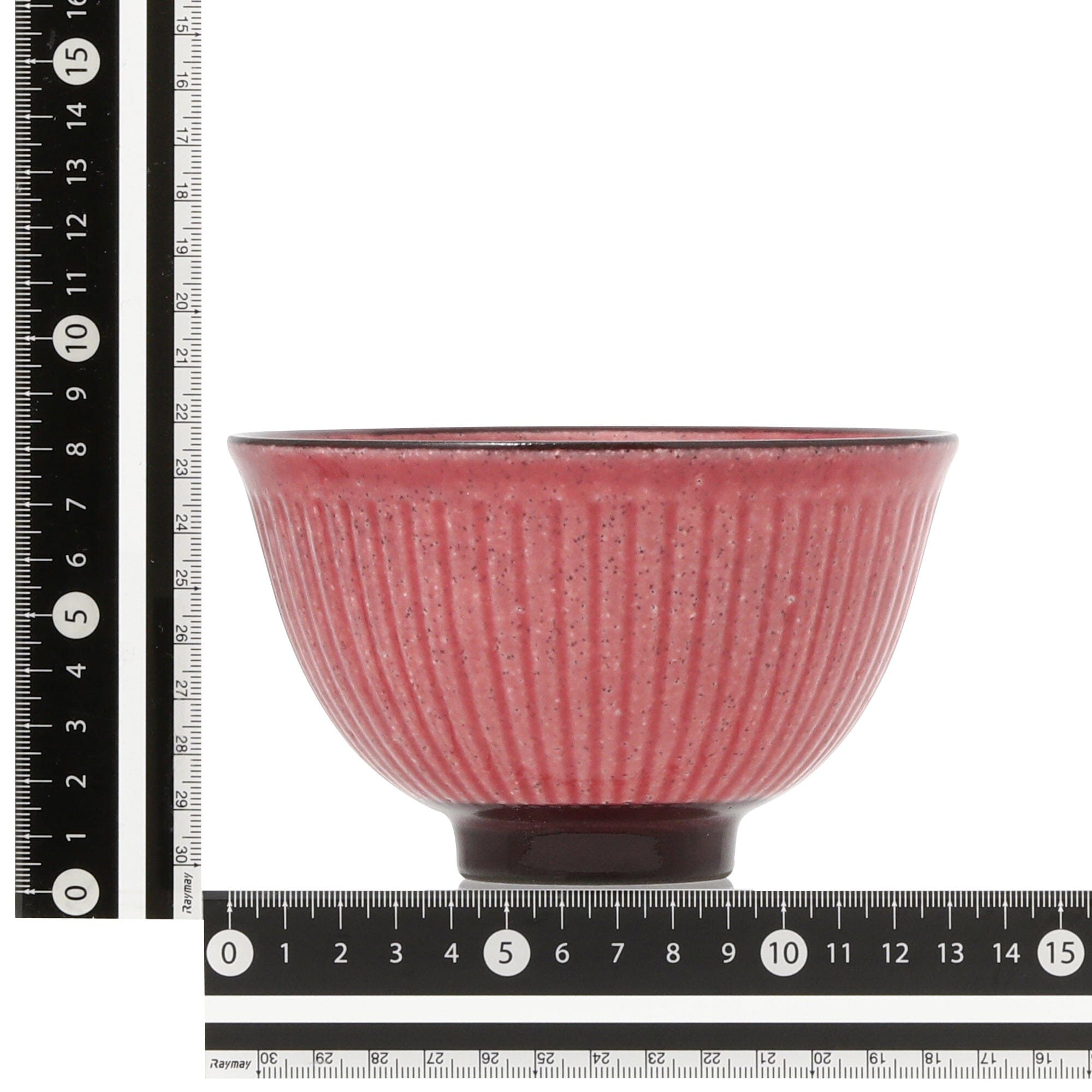Premium Mino Rice Bowl Shinogi Large Red - Authentic Japanese Ceramic Dish for Sushi, Rice & Noodles | Perfect for Home Dining & Restaurant Use
