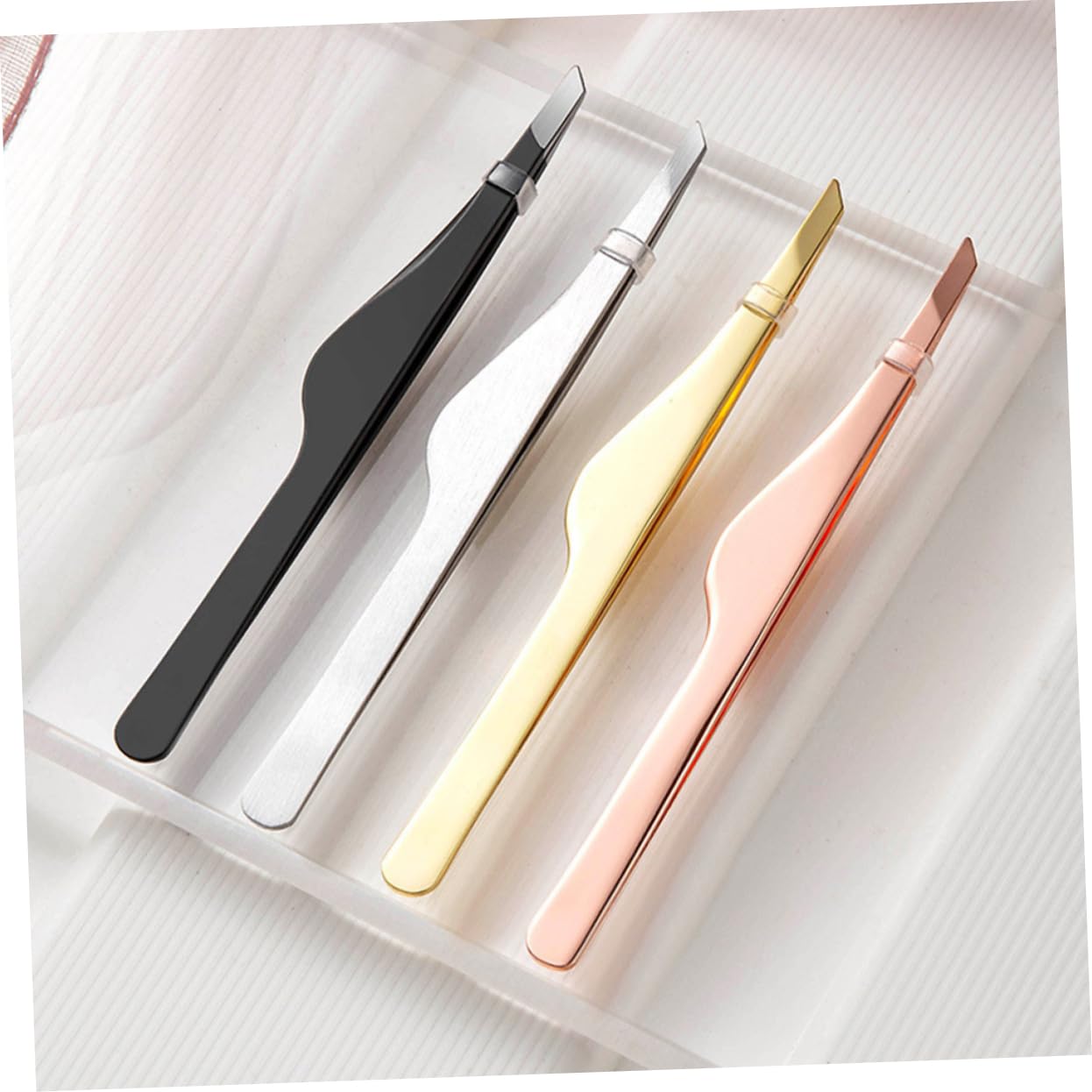 Professional Eyelash Extension Tool Kit - Stainless Steel Tweezers & Beauty Accessories for Salon & Home Use | Perfect for Lash Artists & DIY Enthusiasts