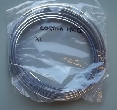 Ford Cortina MK2 Chrome Windscreen Trim Insert - Classic Car Restoration & Auto Detailing Accessory for Vintage Ford Vehicles