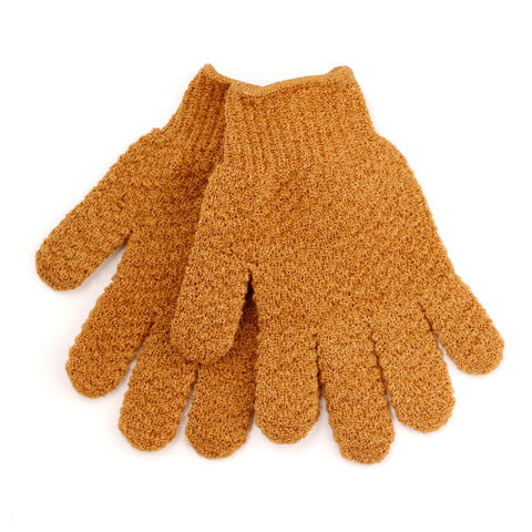 Exfoliating Shower Gloves for Smooth Skin - Spa Quality Bath & Body Scrub Mitts - Perfect for Dead Skin Removal & Dry Skin Care at Home or Salon