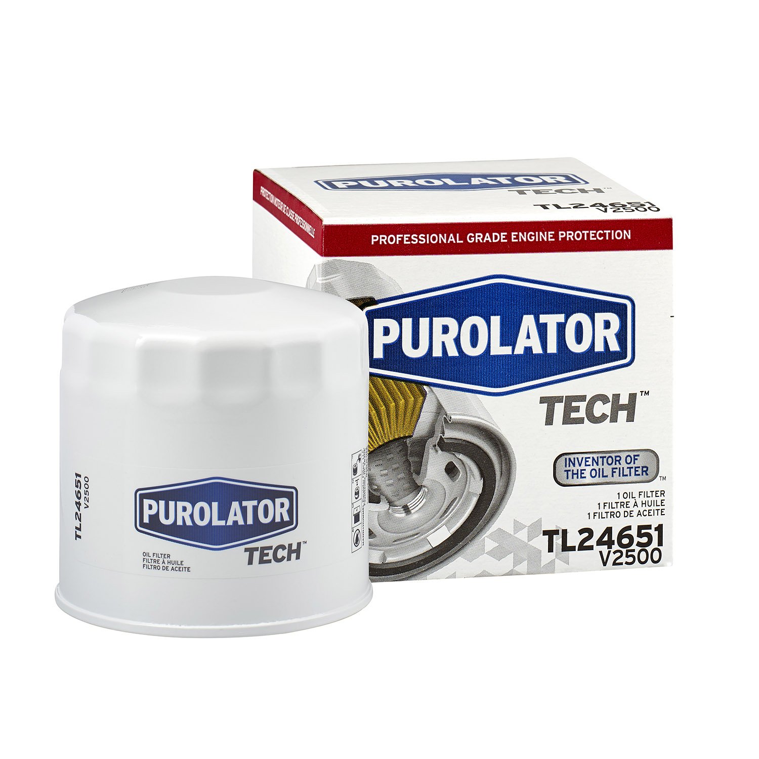 PurolatorTECH Premium Spin On Oil Filter - 12 Pack for Cars, Trucks & SUVs | High Performance Engine Protection | Ideal for DIY Oil Changes & Routine Maintenance