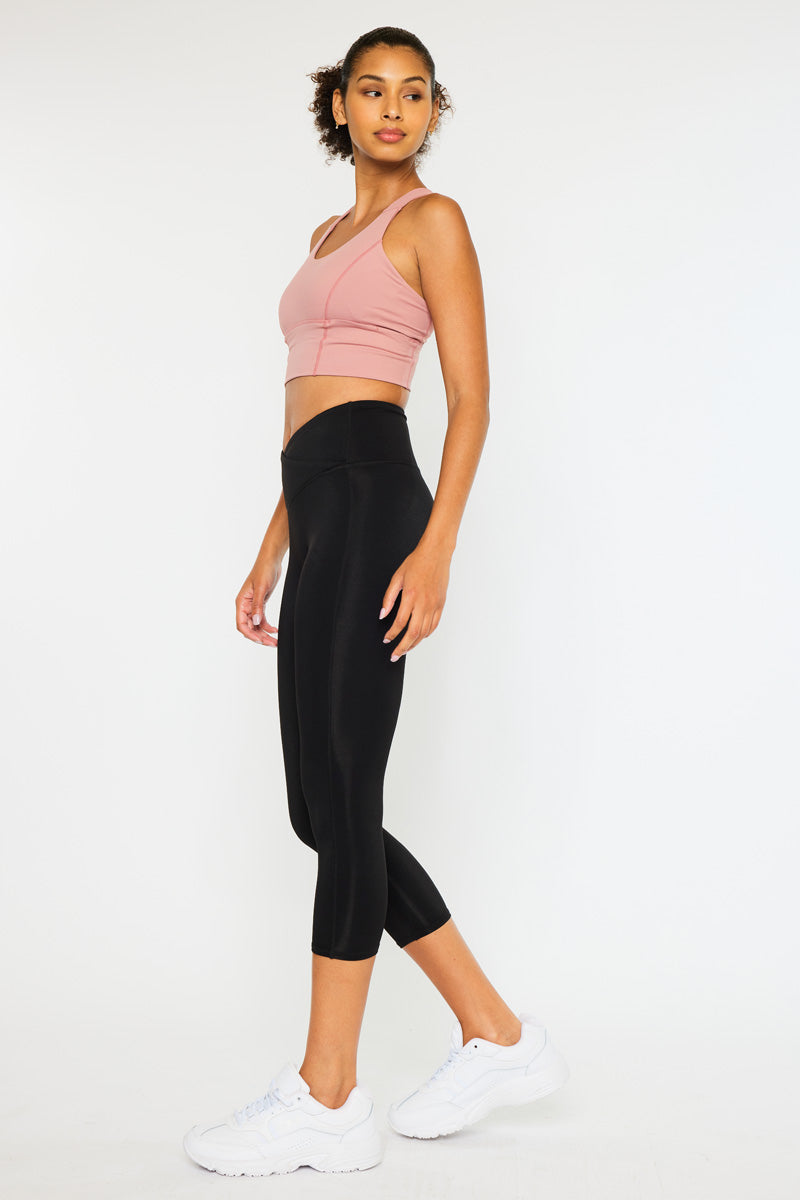 Venus Mid Rise Active Leggings for Women - High Waist Yoga Pants with Pockets - Perfect for Workout, Running, Gym & Lounge Wear