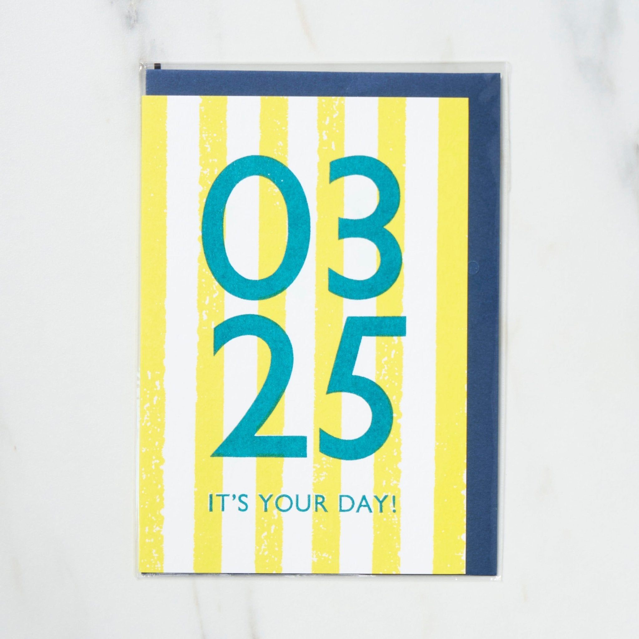365 Find Your Day Card - March Edition | Premium Letterpress Greeting Cards for Birthdays, Anniversaries & Special Occasions