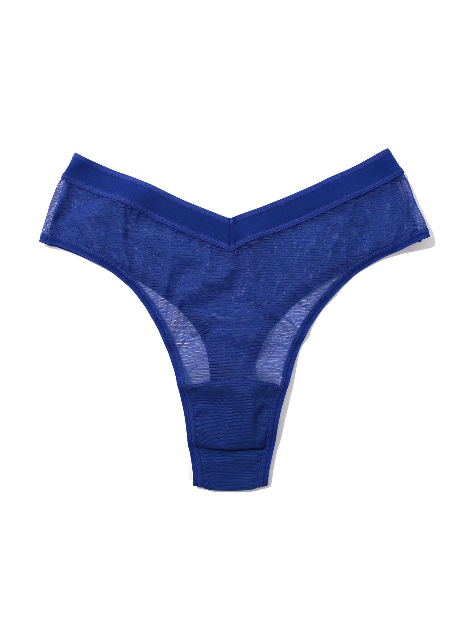 High Waist Mesh Thong Panties for Women - Sexy Lingerie for Date Night & Special Occasions