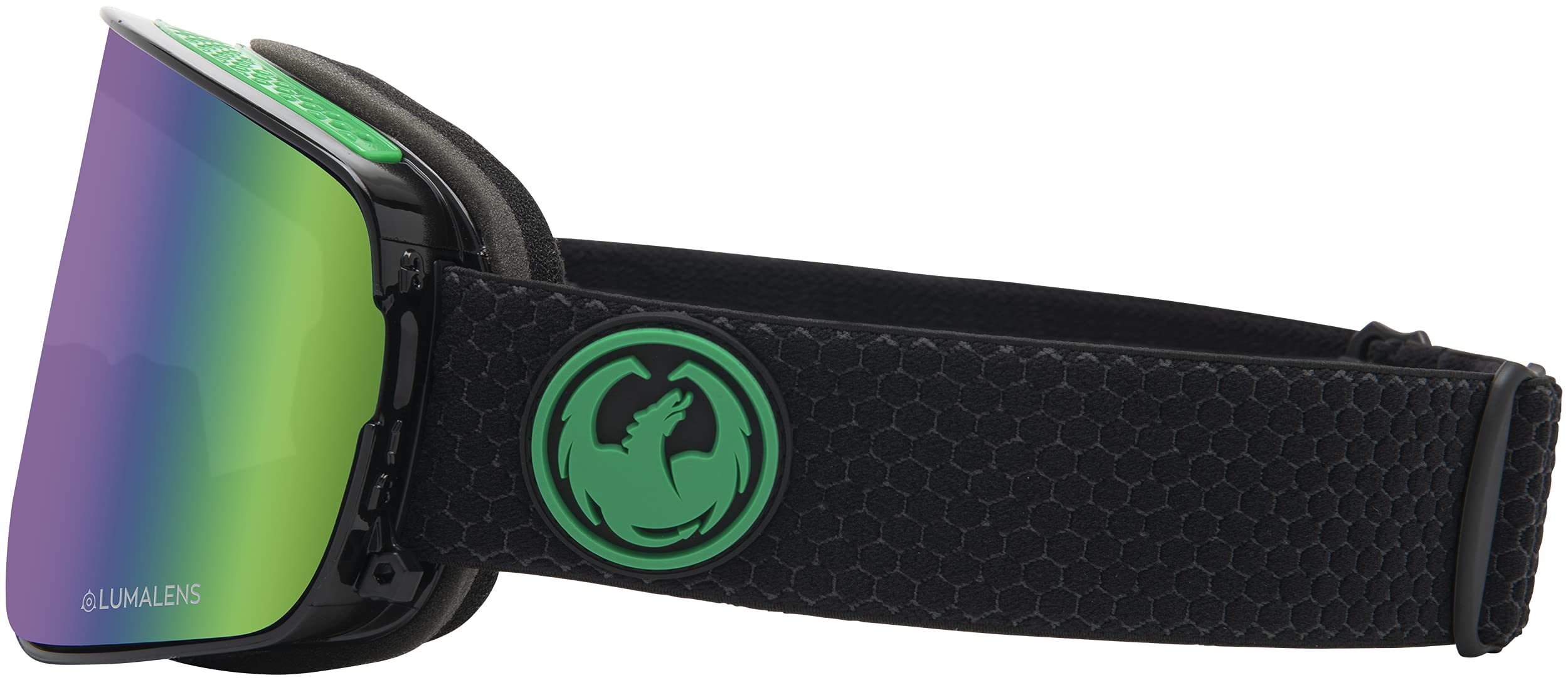 Dragon NFX2 Snow Goggles - Split/Green Ion Lens - UV Protection & Anti-Fog for Skiing & Snowboarding - Perfect for Mountain Adventures & Winter Sports