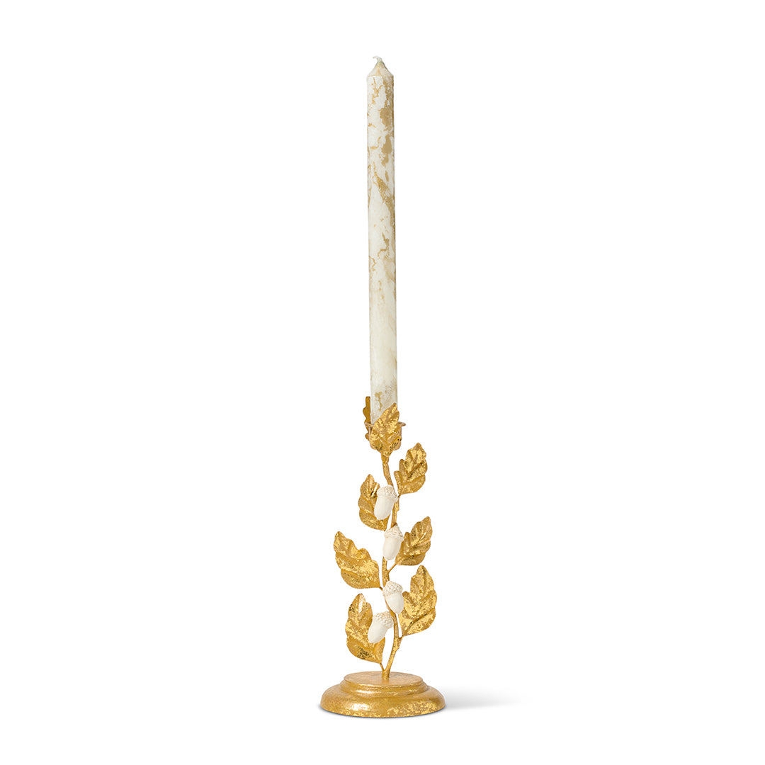 Tall Acorn Candle Holder - Elegant Home Decor for Thanksgiving, Christmas & Fall Centerpieces