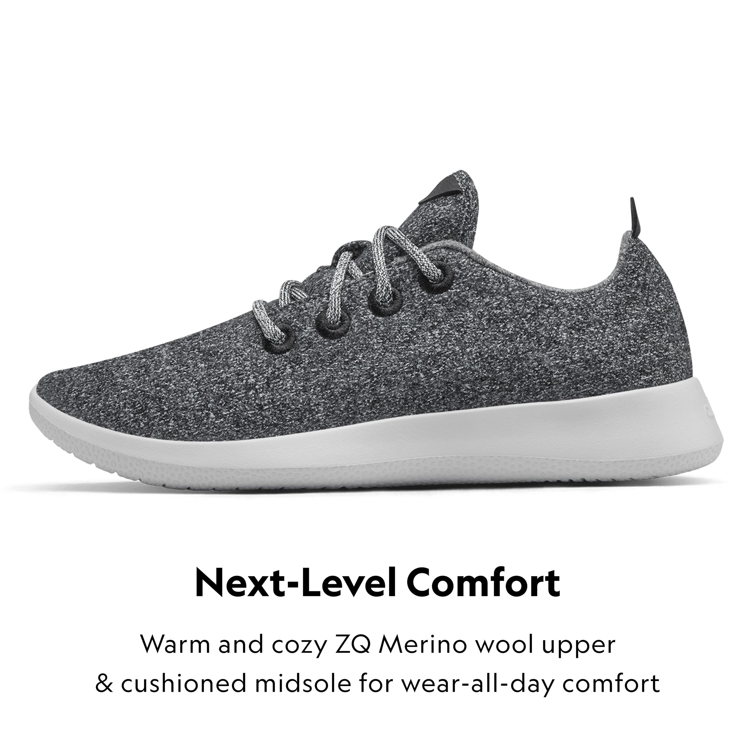 Allbirds Men's Wool Runners - Eco-Friendly Everyday Sneakers | Machine Washable Natural Merino Wool Shoes for Work, Travel & Casual Wear