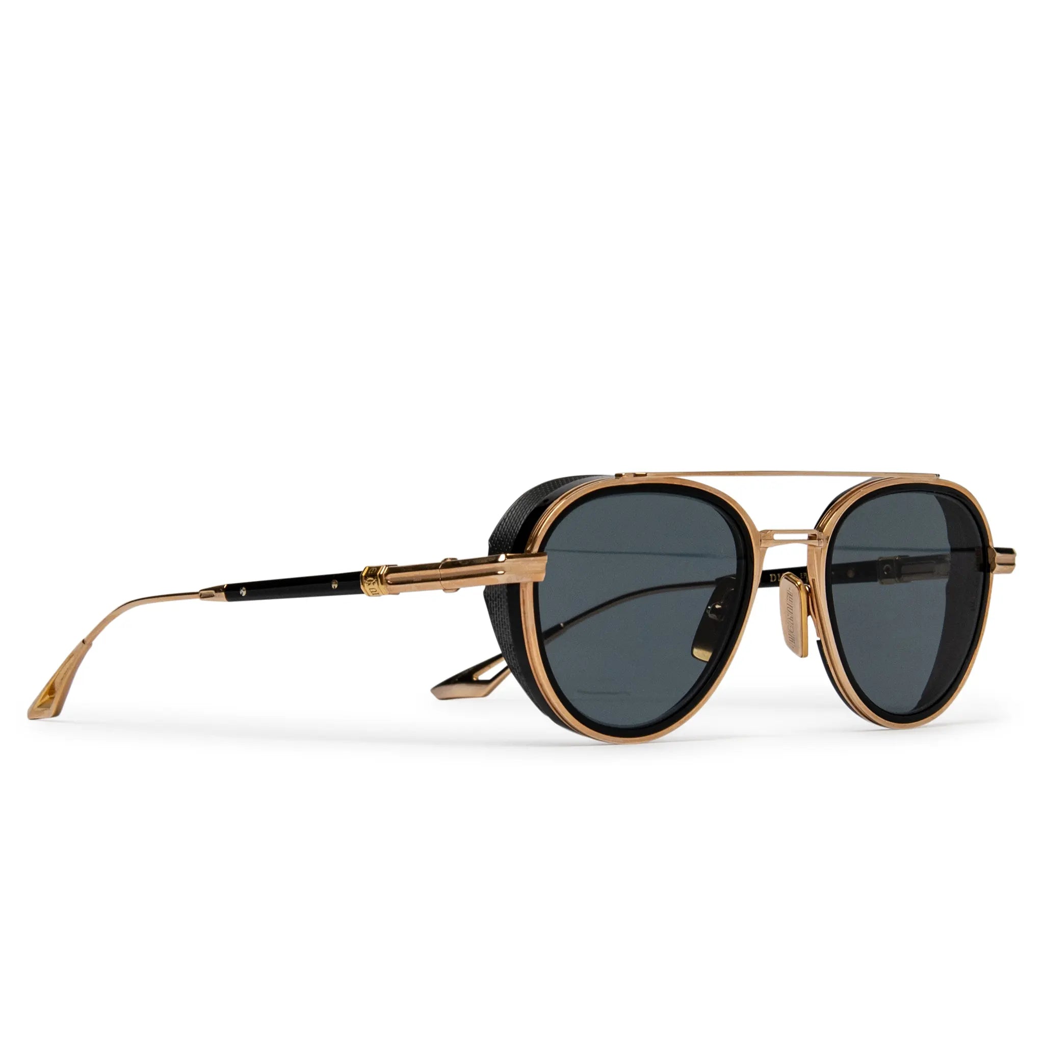 Dita Epiluxury Limited Edition EPLX.4 DES004 Black Gold Sunglasses - Luxury Designer Shades for Men & Women - Perfect for Outdoor Activities, Travel & Fashion Statements