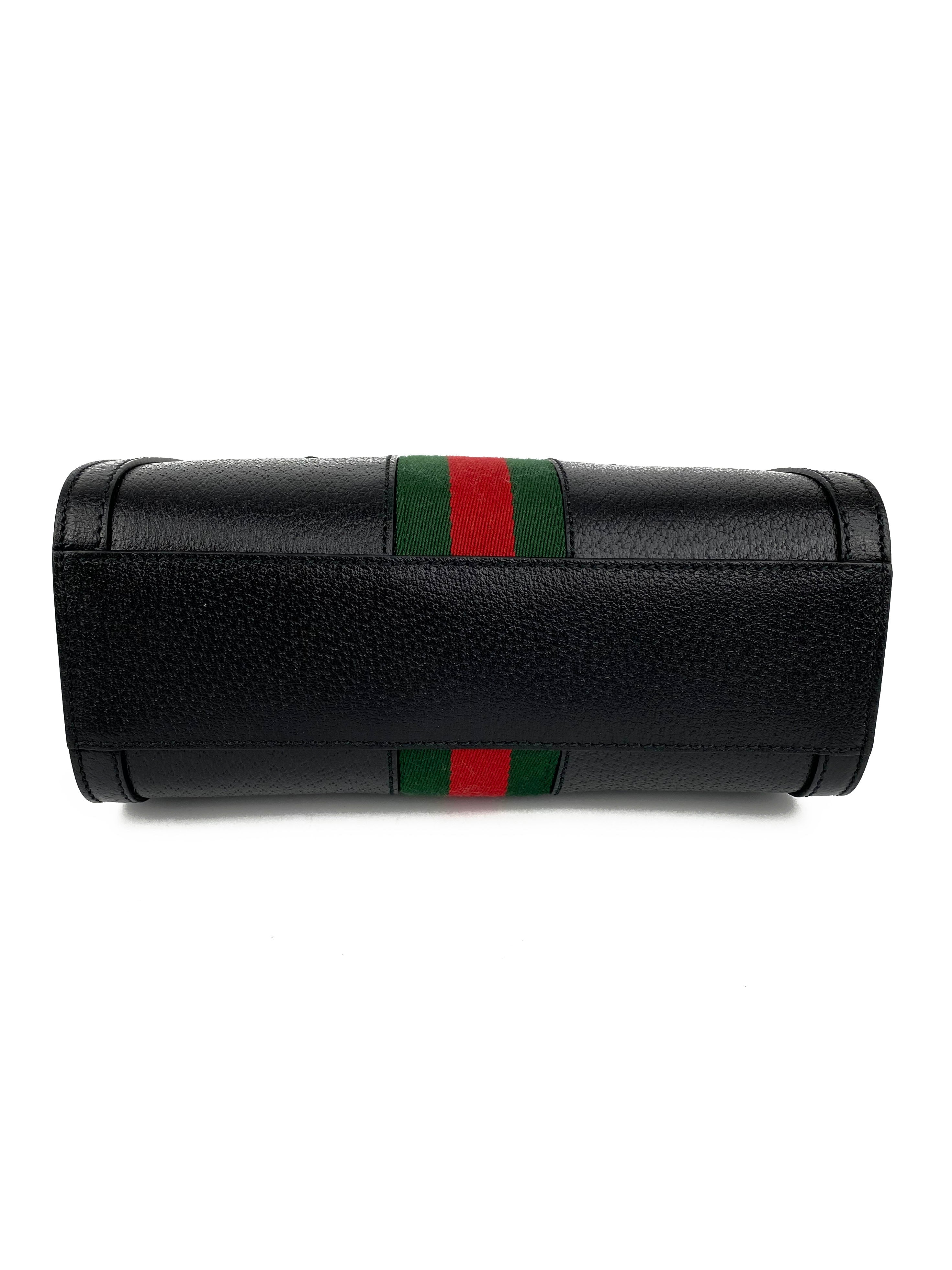 Gucci Small Black Ophidia Tote Bag for Women - Luxury Designer Handbag for Work, Travel & Everyday Use