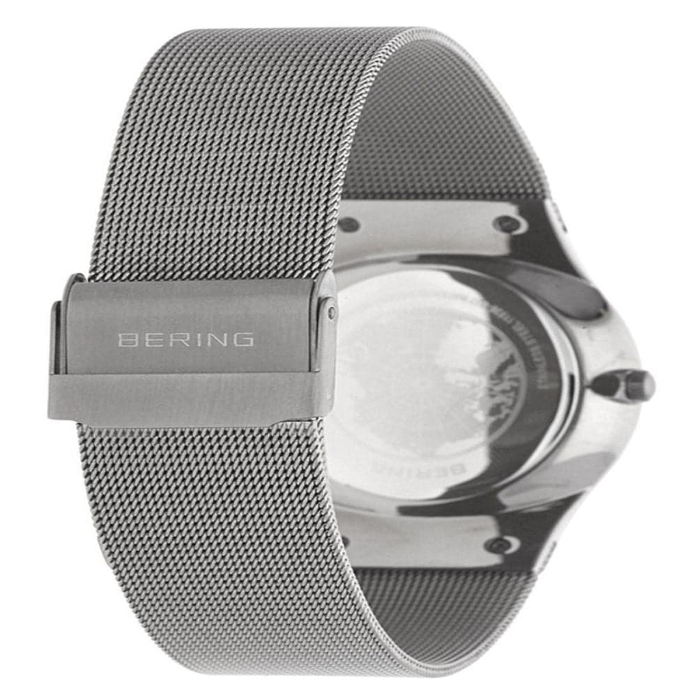 BERING 11938-007 Classic Men's Watch - Waterproof Stainless Steel Analog Wristwatch for Business, Casual & Formal Occasions