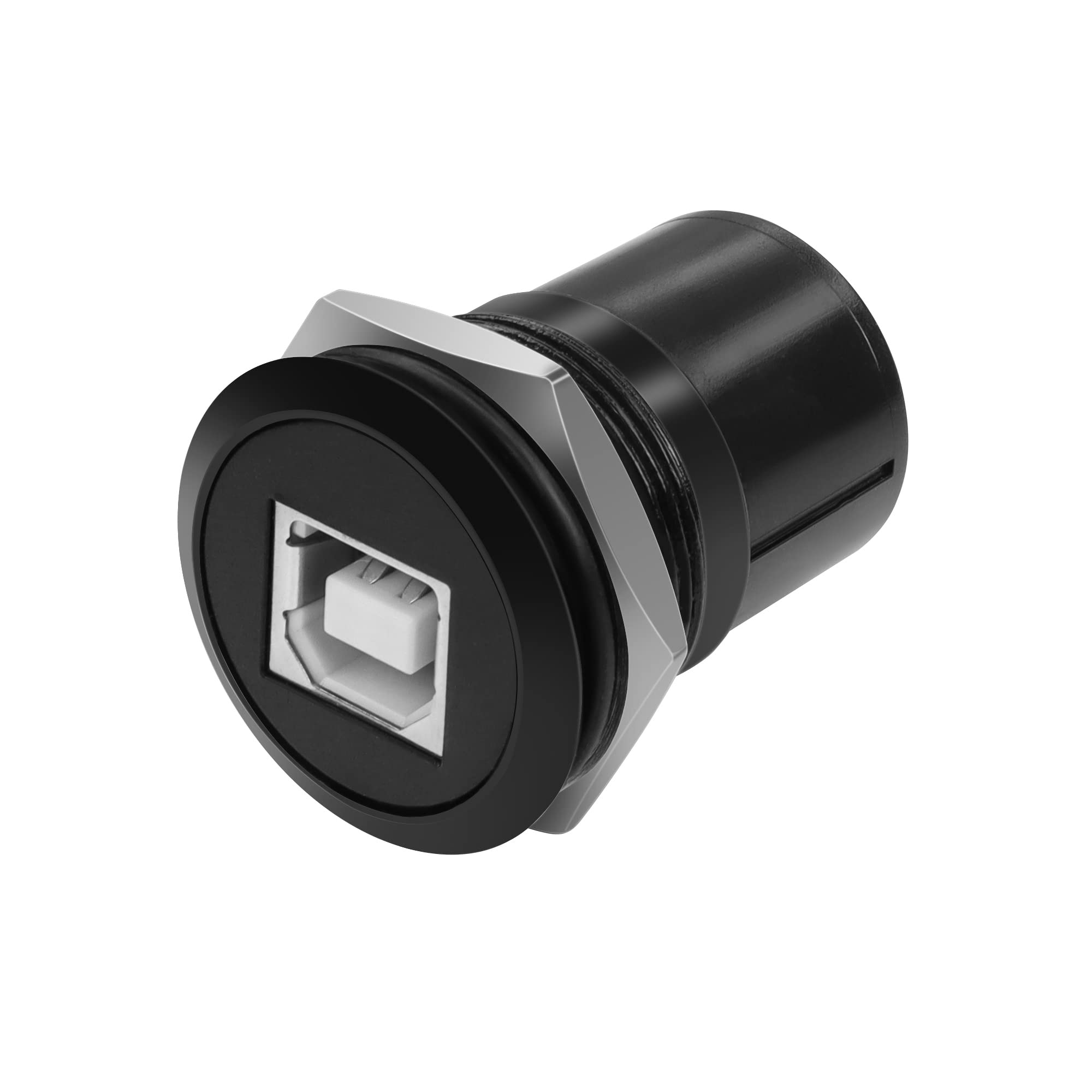 QIANRENON USB B to USB 2.0 Printer Adapter - for Printer Scanner & Hard Drive