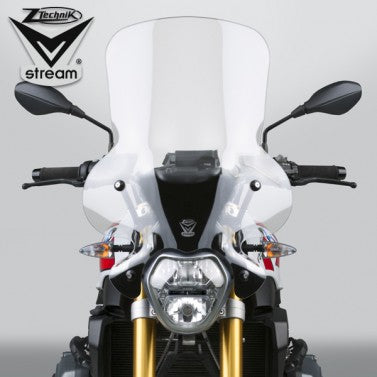 ZTechnik R1200R WC (2015) VStream Touring Windshield - Premium Motorcycle Windshield for BMW R1200R - Perfect for Long Rides & Highway Cruising