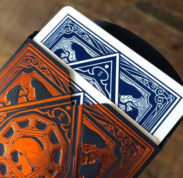 Stockholm17 Ravn MANI Playing Cards - Blue Back Design for Magic Tricks, Cardistry & Collectors | Premium Quality Poker Cards for Game Nights & Professional Performances