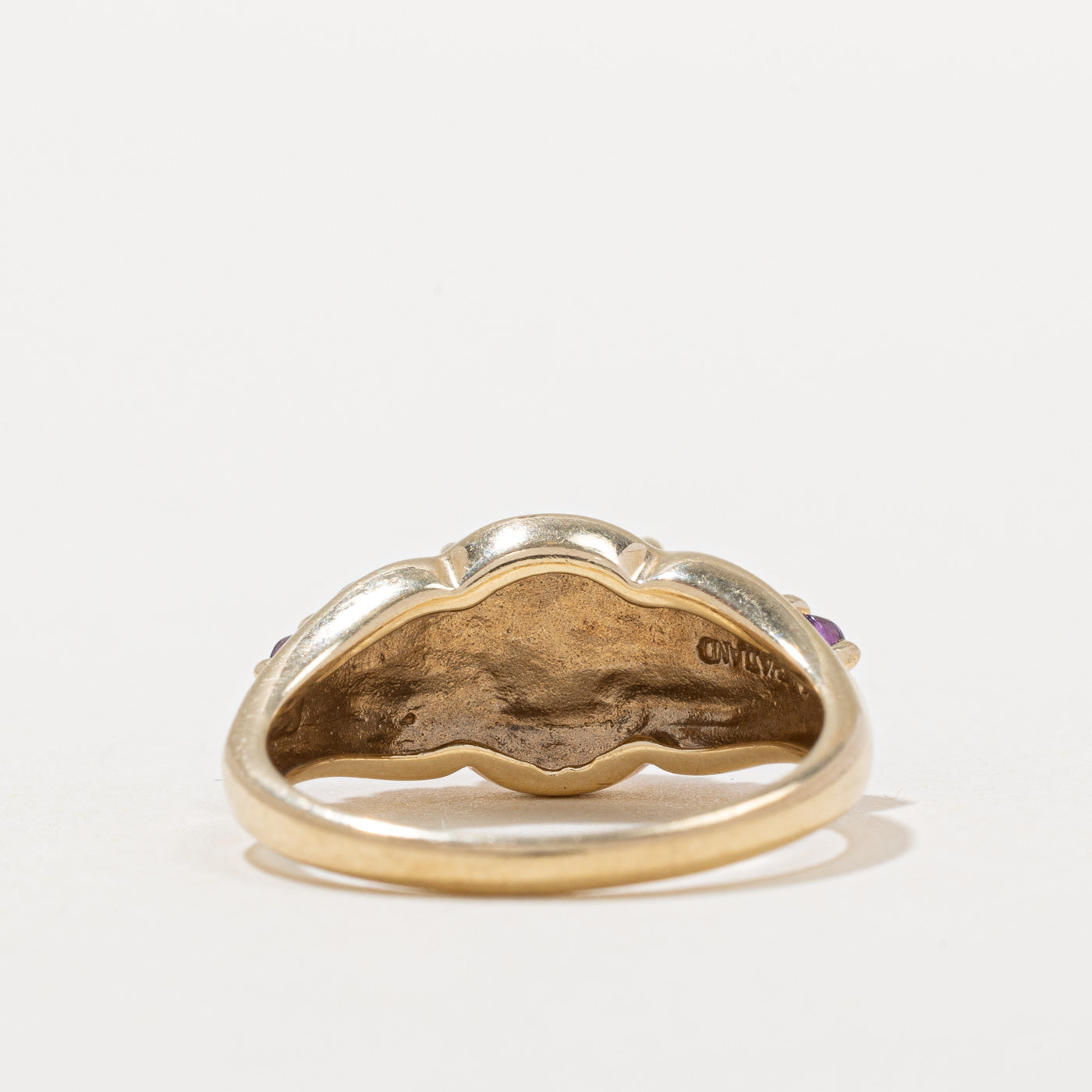 Lavender Chalcedony & Amethyst Cocktail Ring - 2.25ctw Gemstone Jewelry - Size 7.75 - Elegant Statement Ring for Women - Perfect for Evening Parties, Weddings & Special Occasions