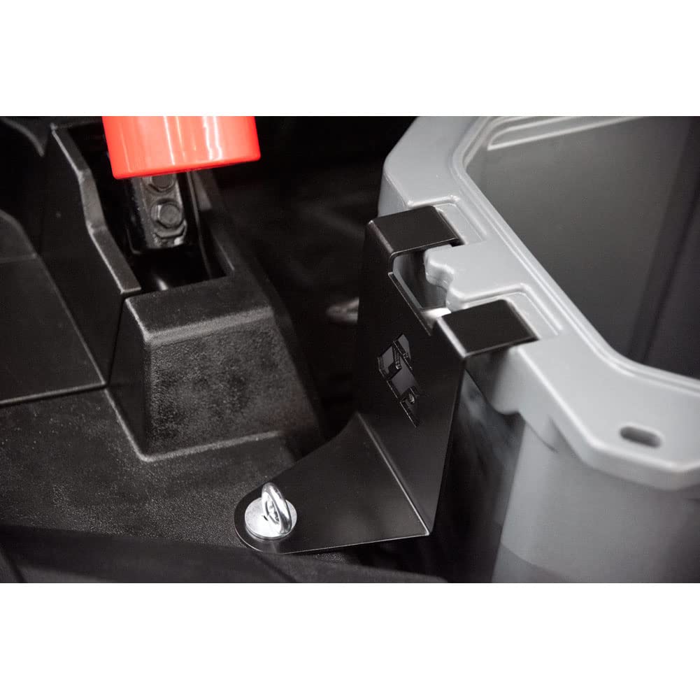 Polaris RZR XP 1000 Dynamix Edition 2019 Cooler Mount Brackets - Heavy Duty Black Powder Coated TUSK Accessories for Off-Road Adventures & Camping Trips