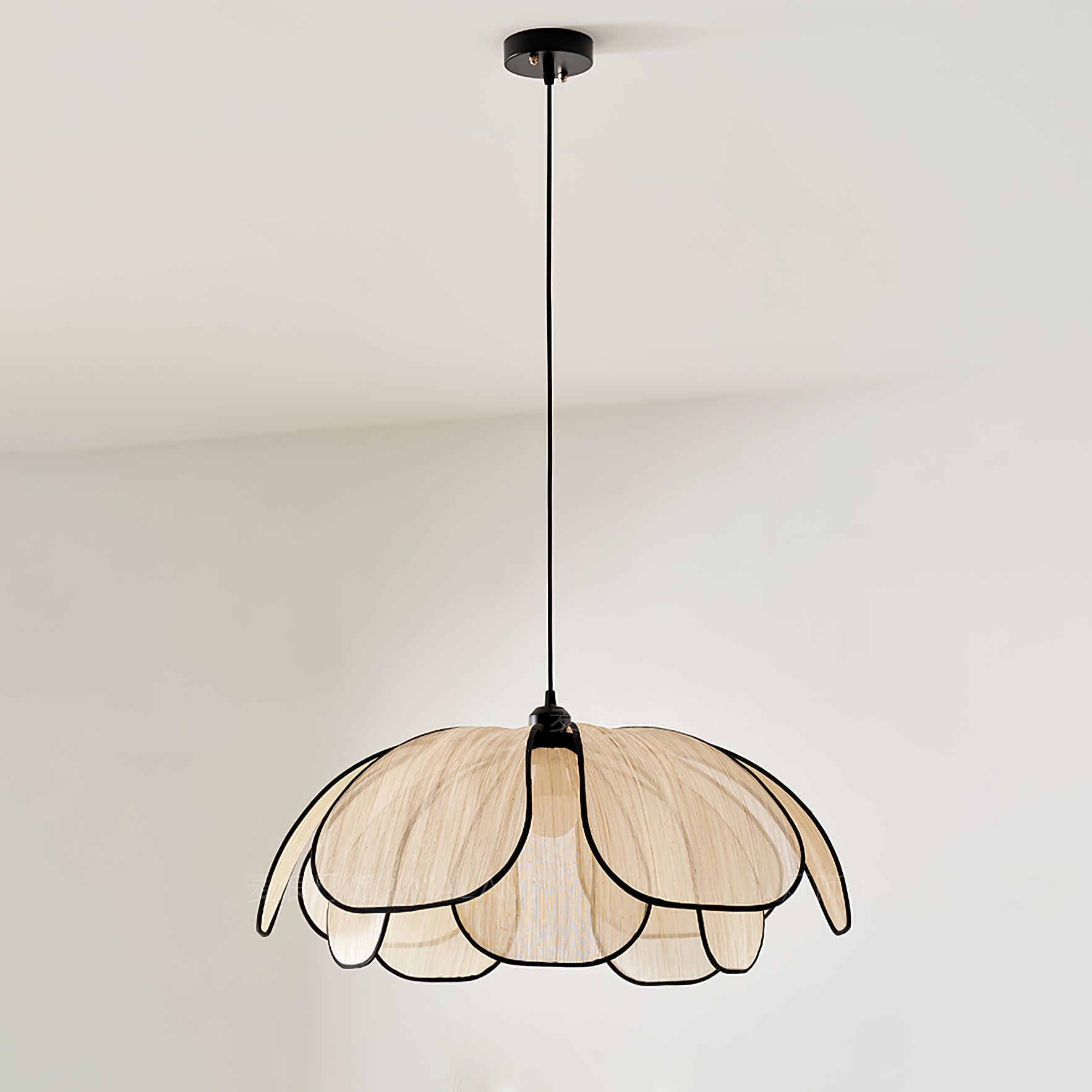 Blossom Leaf Pendant Lamp - Modern Botanical Ceiling Light Fixture for Living Room, Bedroom & Dining Room Decor