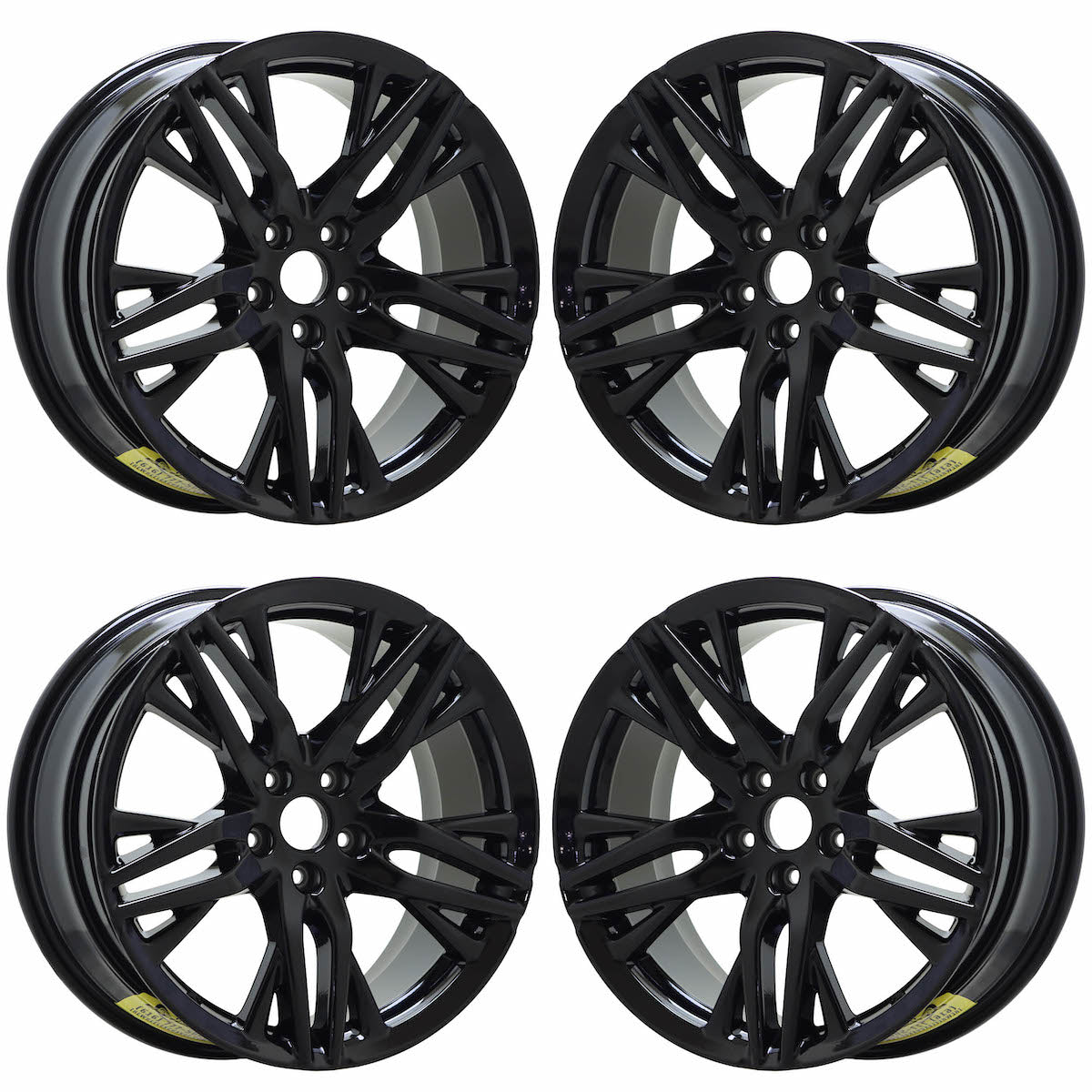 19 Honda Accord Gloss Black OEM Factory Wheels Rims Set 10322 - Perfect for EXCHANGE, Car Upgrades & Performance Enhancement