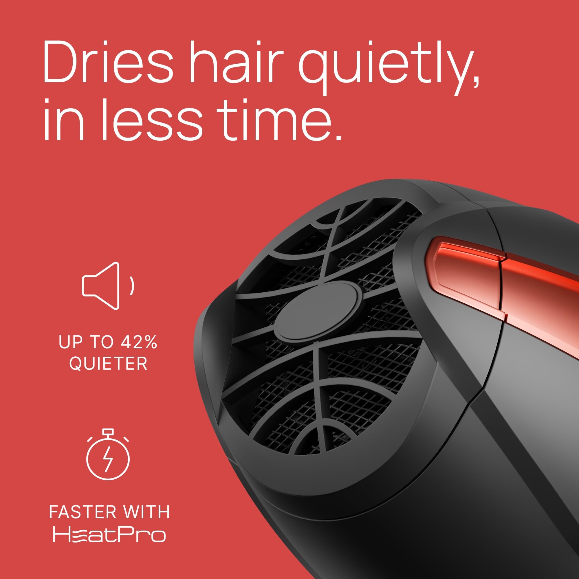 Professional 2200W Ionic Hair Dryer - Lightweight Salon Blow Dryer for Fast Drying & Frizz Control | Perfect for Home Use, Travel & Styling Salons