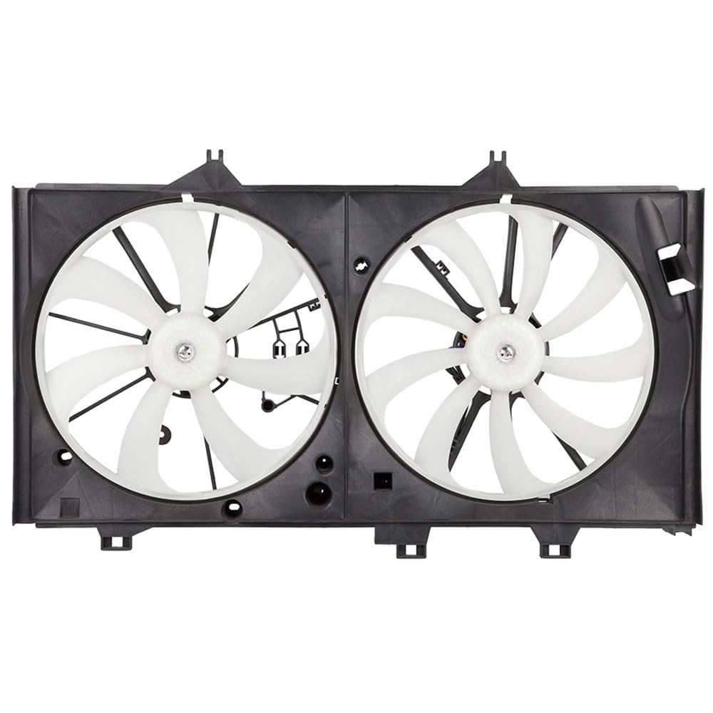 2012-2014 Toyota Camry Replacement Condenser & Radiator Cooling Fan Assembly - OEM Fit 19-20876AN - Perfect for Engine Overheating Prevention & AC System Repair