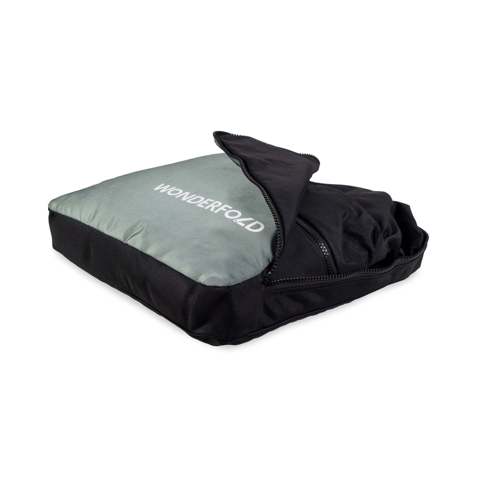 Wonderfold Stroller Wagon Travel Cover with Front & Inner Storage Pockets - Fits X2 Model Only | Waterproof Protective Cover for Rear Basket & Canopy | Includes Optional Wheel Cover | Perfect for Travel, Beach Outings & Family Adventures