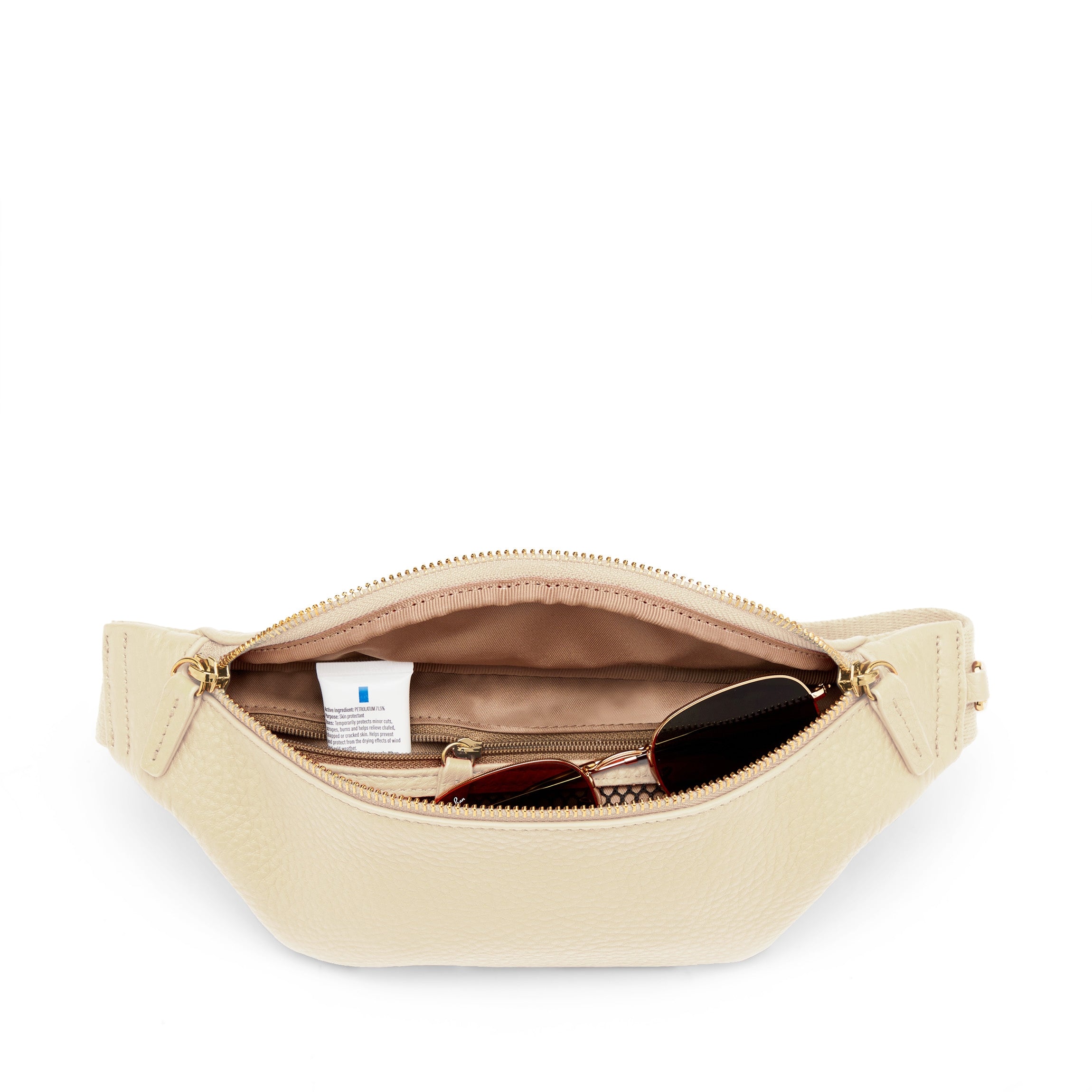 Blake Slim Belt Bag Sand - Stylish & Lightweight Waist Pack for Men & Women - Perfect for Running, Travel, Hiking & Everyday Use