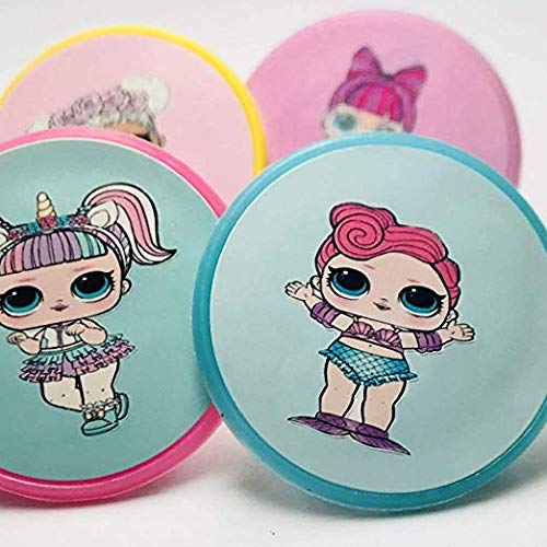 LOL Surprise Party Favors Rings - Set of 30 Colorful Birthday Party Supplies for Kids, Girls & Teens - Perfect for Birthday Celebrations, Baby Showers & Themed Events