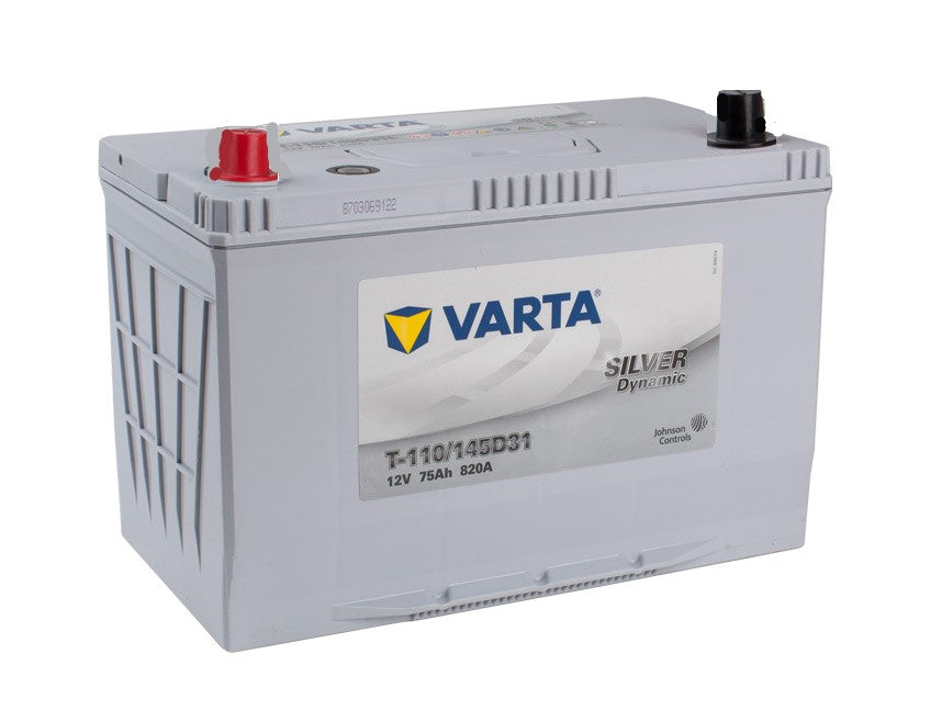 Varta T110 Automotive Battery 820CCA - High-Performance Car Battery for Trucks, SUVs & Vehicles - Reliable Cold Cranking Power for Winter & Extreme Weather