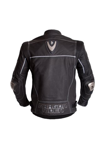 Dragon Rider Dark Angel Genuine Leather Motorcycle Jacket for Men & Women - Stylish Biker Jacket for Riding, Racing & Outdoor Adventures