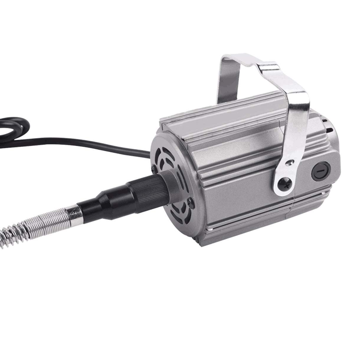 Rotary Tool Flex Shaft Hanging Grinder - 780W Electric Multi-Function Carver with Foot Pedal Control | 23000 RPM Metal Flexible Shaft for Metalworking, Wood Carving & DIY Repairs | Perfect for Jewelry Making, Engraving & Home Workshop Projects