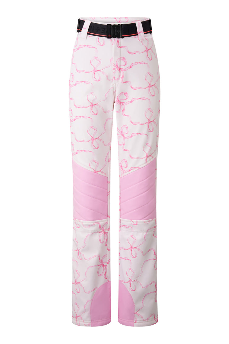 BOGNER FIRE+ICE x LoveShackFancy Zula Ski Pants - Women's Waterproof Insulated Snow Pants for Skiing & Winter Sports