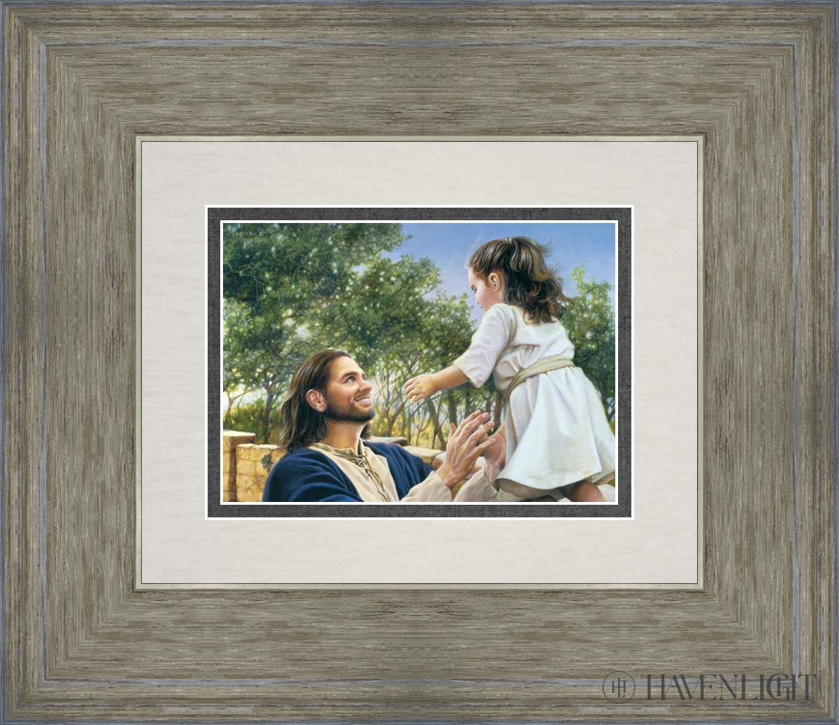 Faith by Liz Lemon Swindle - Inspirational Christian Wall Art for Home & Office Decor - Perfect for Living Rooms, Bedrooms, and Gifts