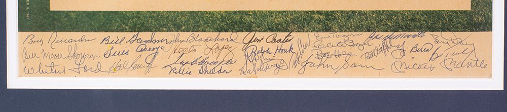 1961 New York Yankees World Series Champions Autographed 8x10 Photo - Berra, Mantle, Ford & Team - JSA Certified - Perfect for Sports Memorabilia Collectors & Yankees Fans Display