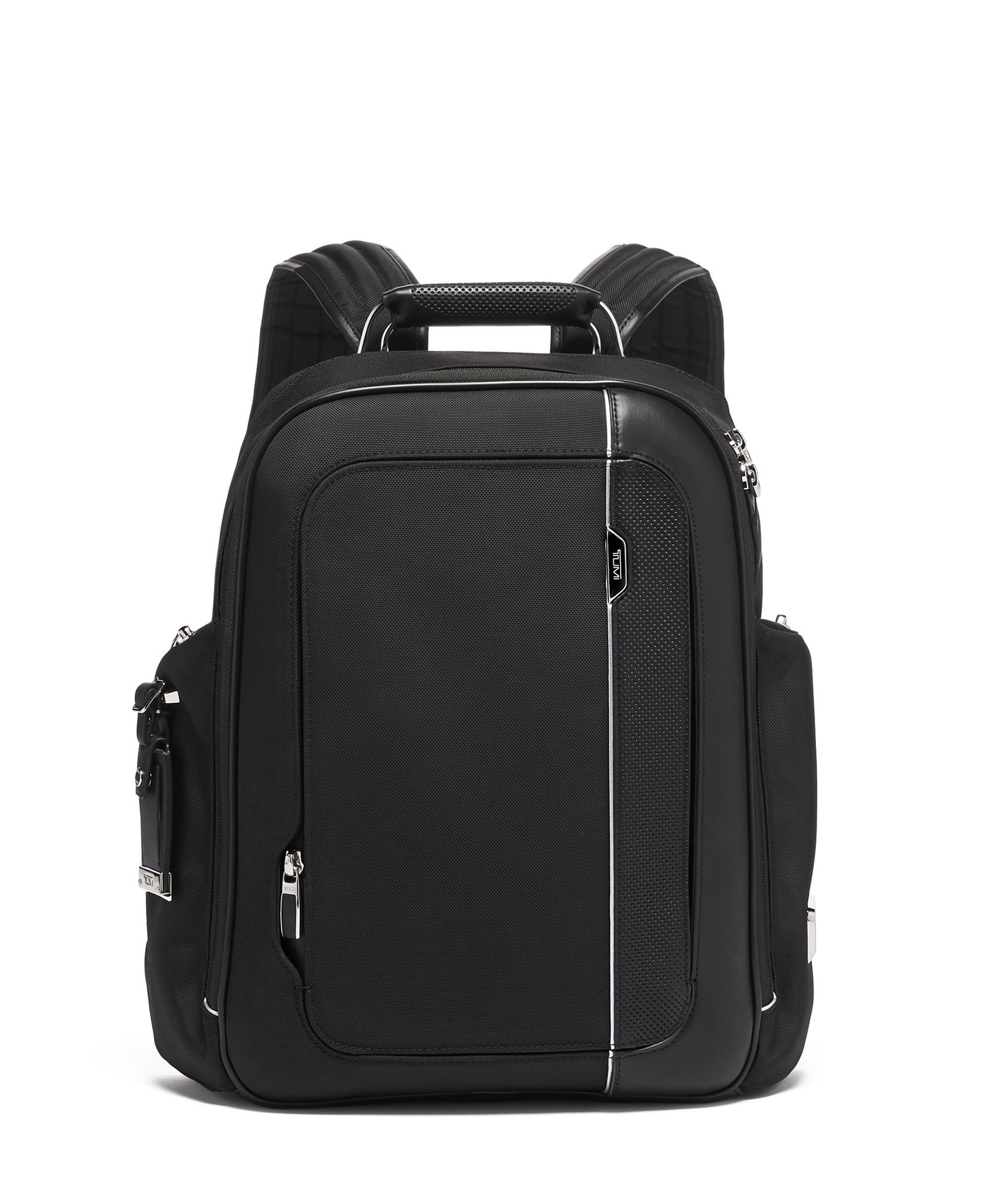 TUMI Arrivé Larson Backpack for Men & Women - Water-Resistant Laptop Backpack with USB Charging Port - Perfect for Travel, Work & College (Black)