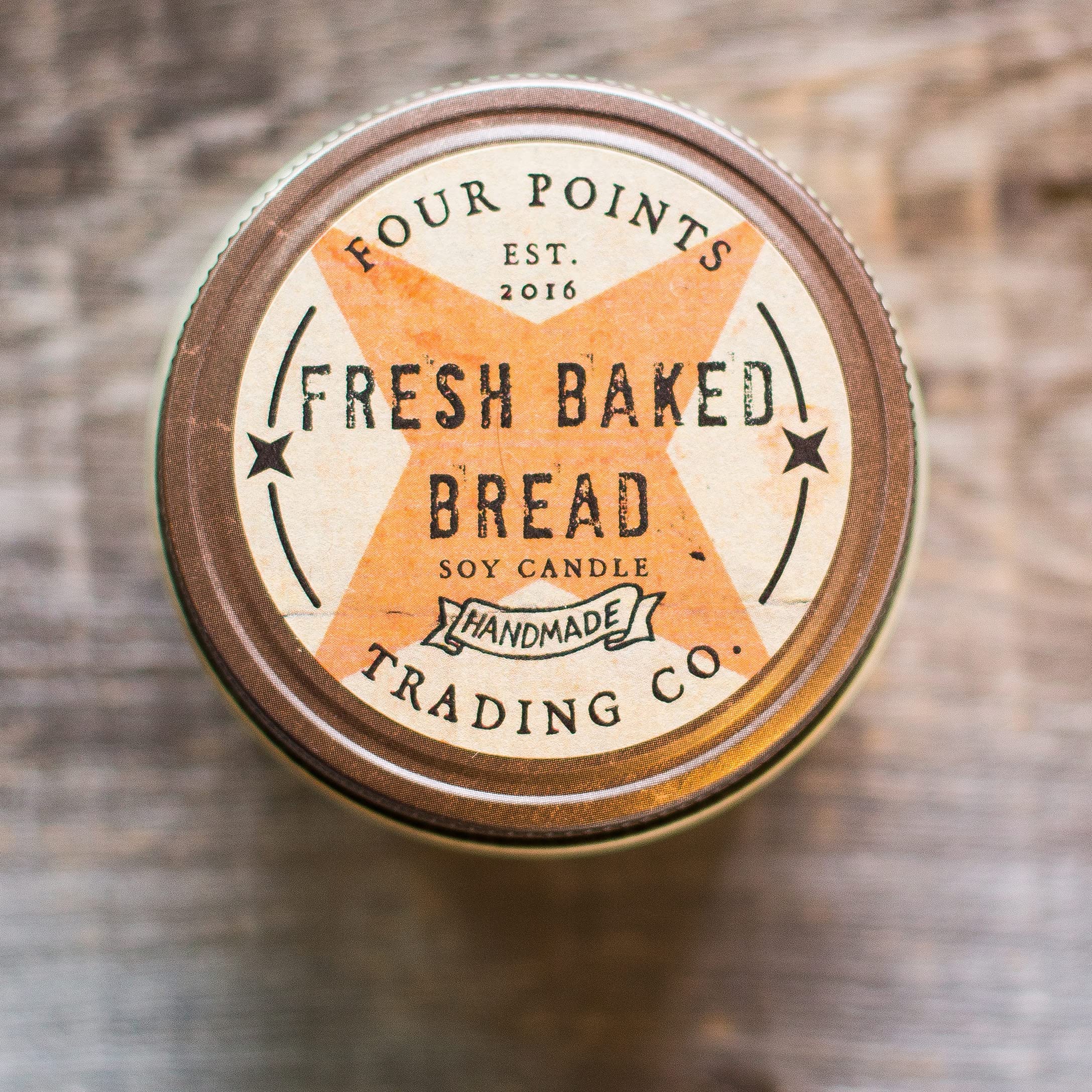 Handmade Soy Wax Candle - Fresh Baked Bread Scent - 4oz Jar Candle for Aromatherapy, Relaxation & Home Decor | Perfect Gift for Birthdays, Weddings, Mothers Day, Teachers & Housewarming | Creates Cozy Atmosphere for Kitchens, Living Rooms & Bedrooms