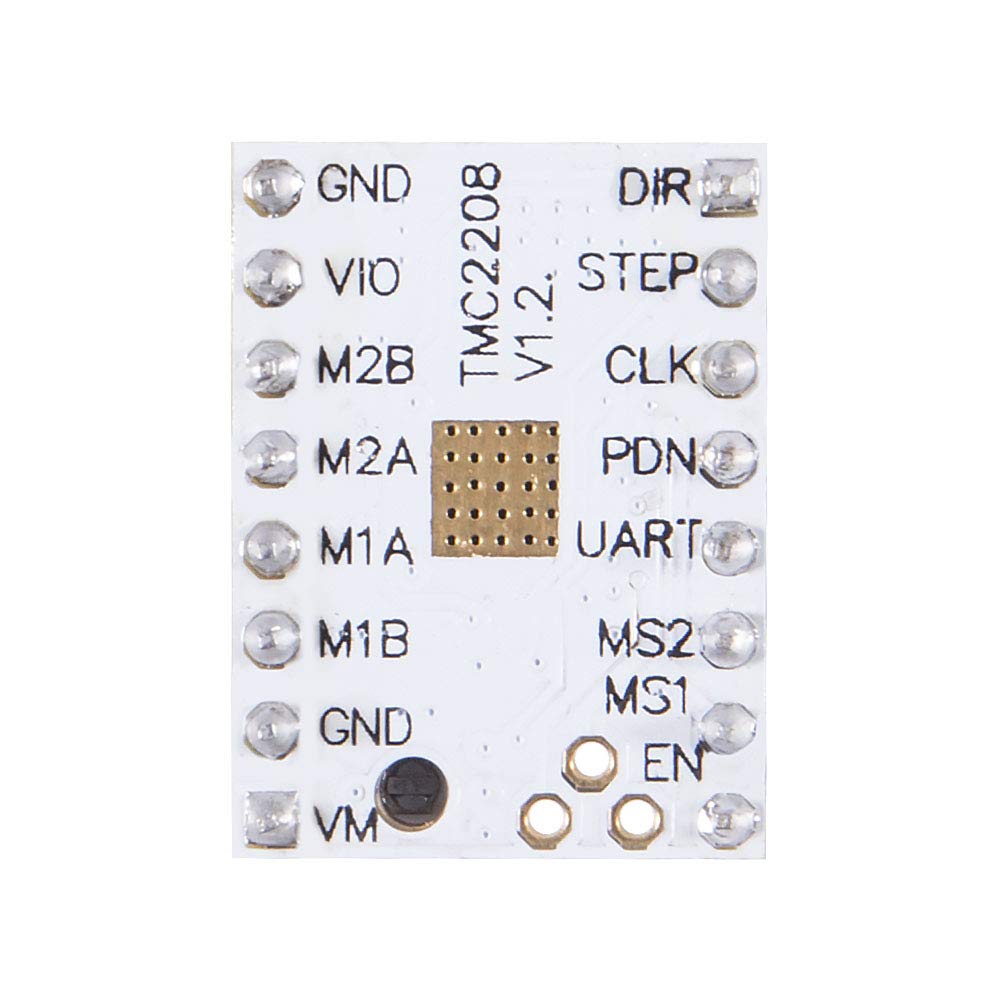 4PCS TMC2208 Stepper Motor Driver Module V1.2 with Heat Sink for 3D Printers - Compatible with Ender-3 Pro, CR-10, RAMPS 1.4, MKS Gen & Mega i3 - Perfect for Silent Printing & Precise Motion Control