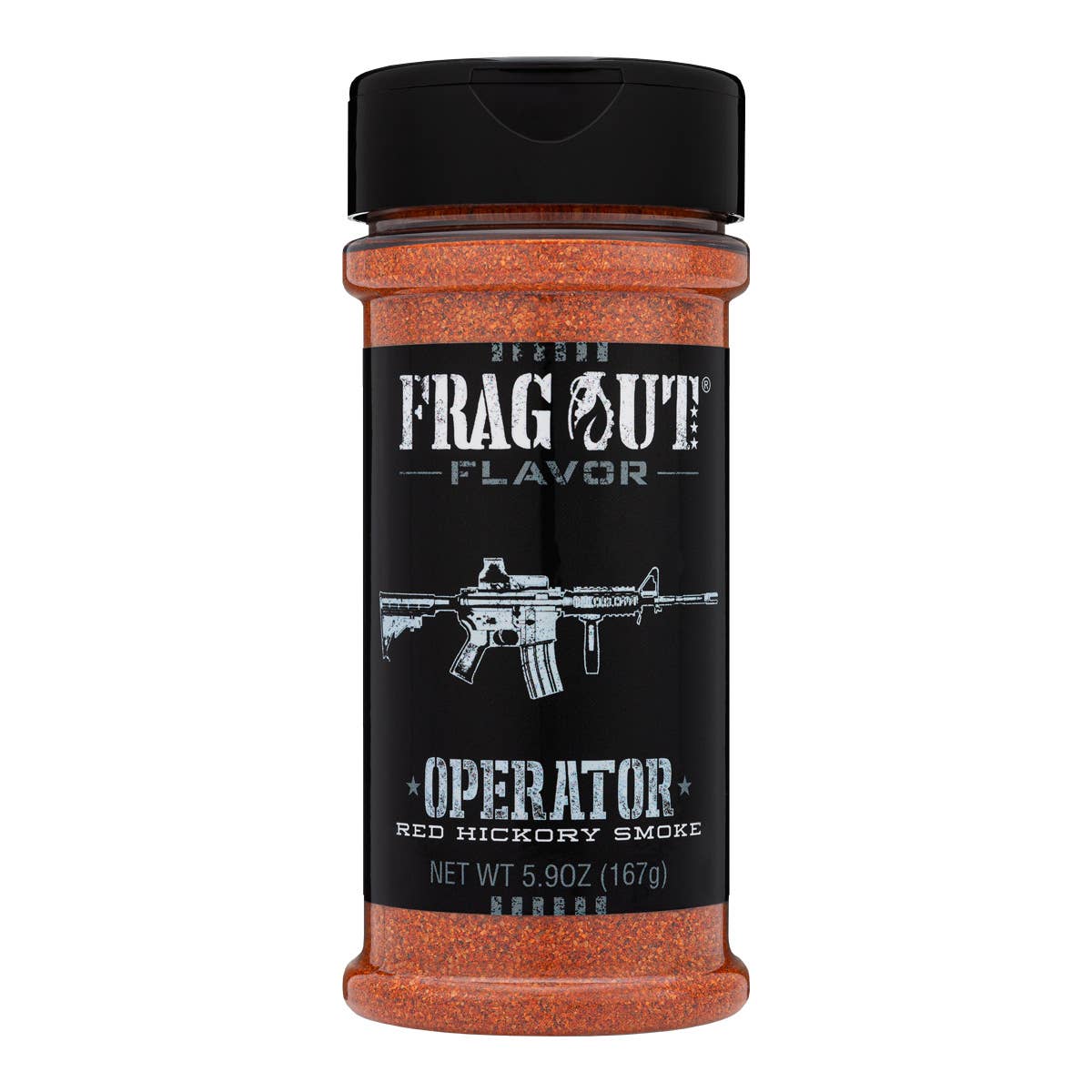 8 fl oz Operator Red Hickory Smoke Seasoning - Premium BBQ Rub for Grilling, Smoking & Roasting - Perfect for Steak, Ribs & Chicken