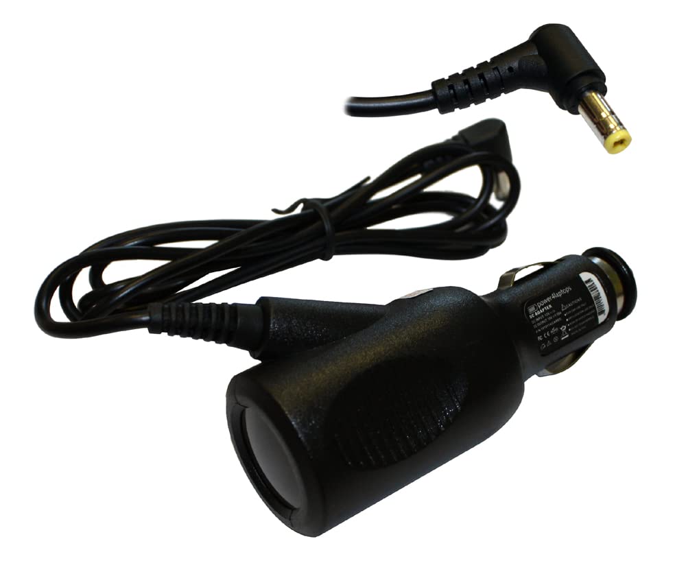Universal 90W Laptop Car Charger for MSI Wind U120H - DC Power Adapter for Travel, Work, and On-the-Go Computing