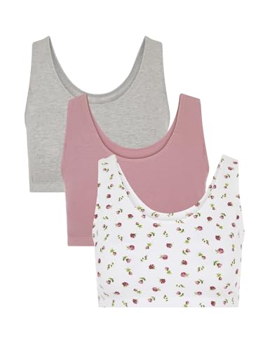 Dancing Rosebuds/Lilas/Grey
