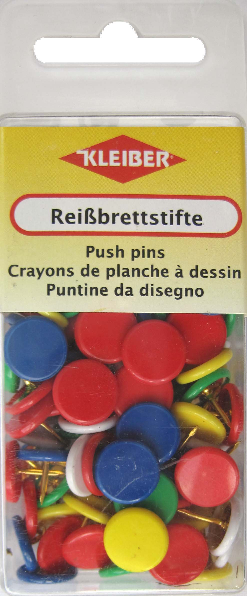 120-Piece Colorful Drawing Pins - Assorted Bright Push Pins for Bulletin Boards, Office, Home & School Organization - Perfect for Corkboards, DIY Projects & Wall Decor