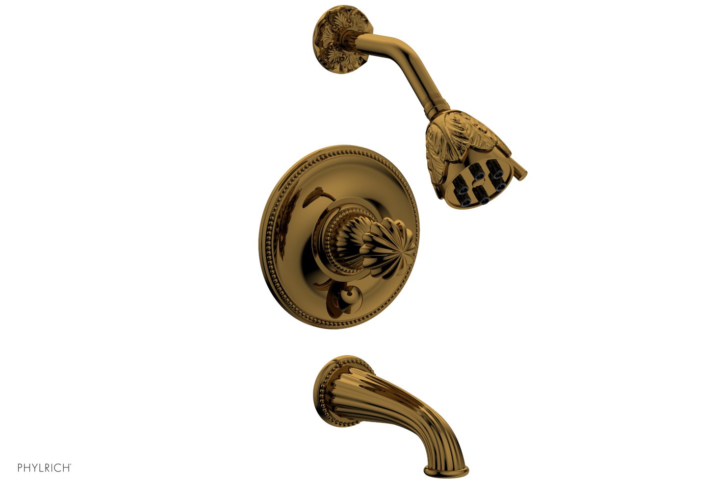 GEORGIAN & BARCELONA Pressure Balance Tub and Shower Faucet Set PB2361 - Chrome Finish, Thermostatic Valve for Bathroom, Perfect for Modern Home Renovation and Spa-Like Shower Experience