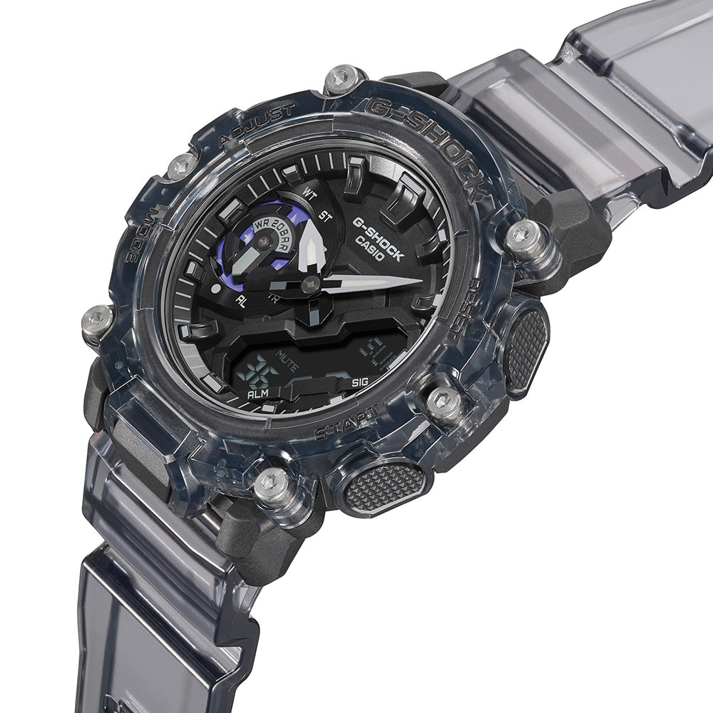G Shock GA2200SKL-8A Men's Digital Sports Watch with Shock Resistance & Sound Wave Design - Perfect for Outdoor Adventures, Workouts, and Everyday Wear