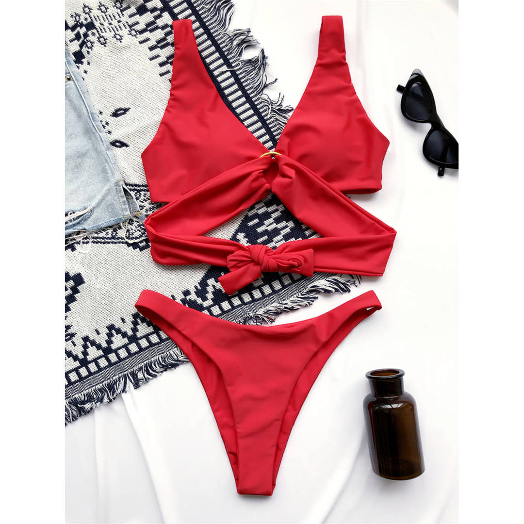 8 Colors Sexy Tie Dye Bikini Set for Women - Padded Two Piece Swimwear with Adjustable Straps | Perfect for Beach Vacation, Pool Party & Summer Getaway