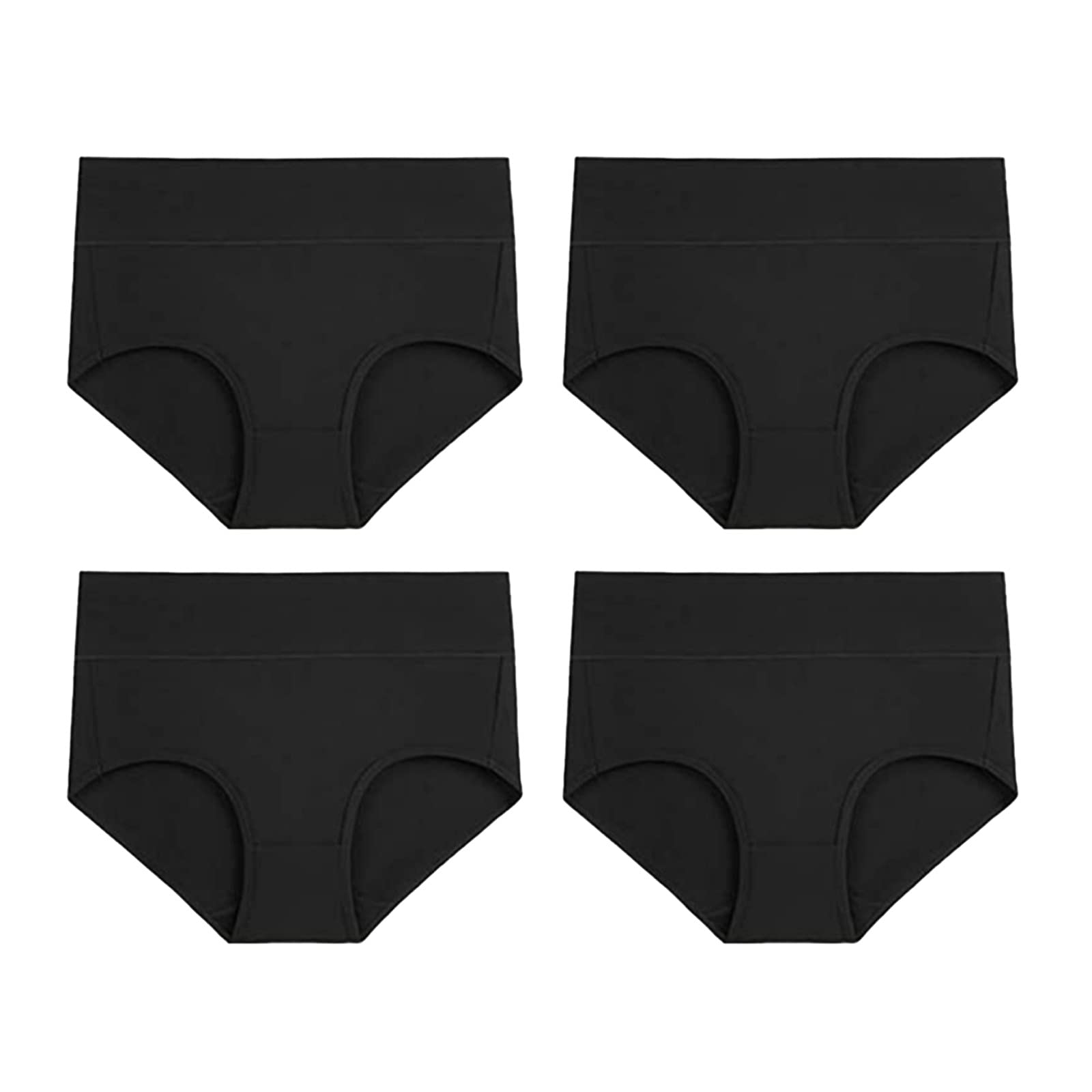 Smooto Women's Cotton Boxer Shorts - Anti-Chafing Bike Shorts & Boyshorts for Women & Men - Breathable Underwear for Sports, Workout & Daily Wear (Black, XXXXL)
