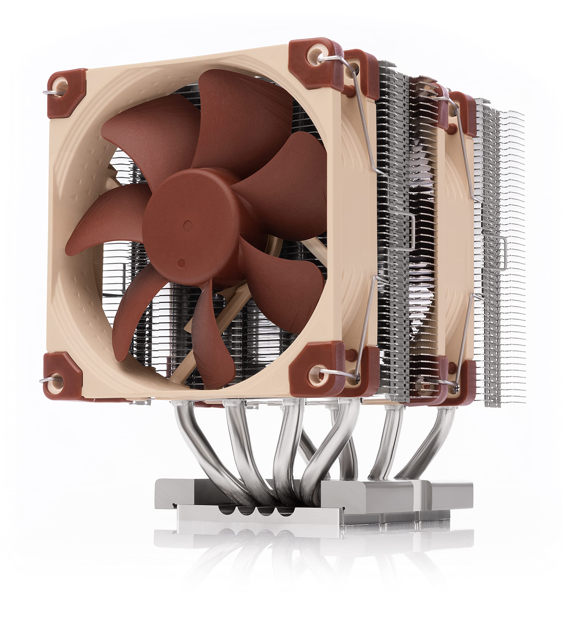 Noctua NH-D9 DX-4189 4U Premium CPU Cooler for Intel Xeon LGA4189 - High Performance Quiet Cooling Solution for Servers & Workstations (Brown)