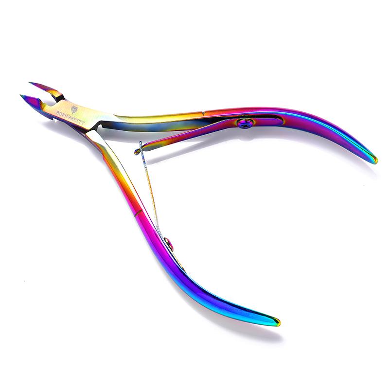 Premium Stainless Steel Cuticle Nippers - Professional Manicure & Pedicure Tools for Nail Care - Perfect for Home Salon, Travel & DIY Nail Art