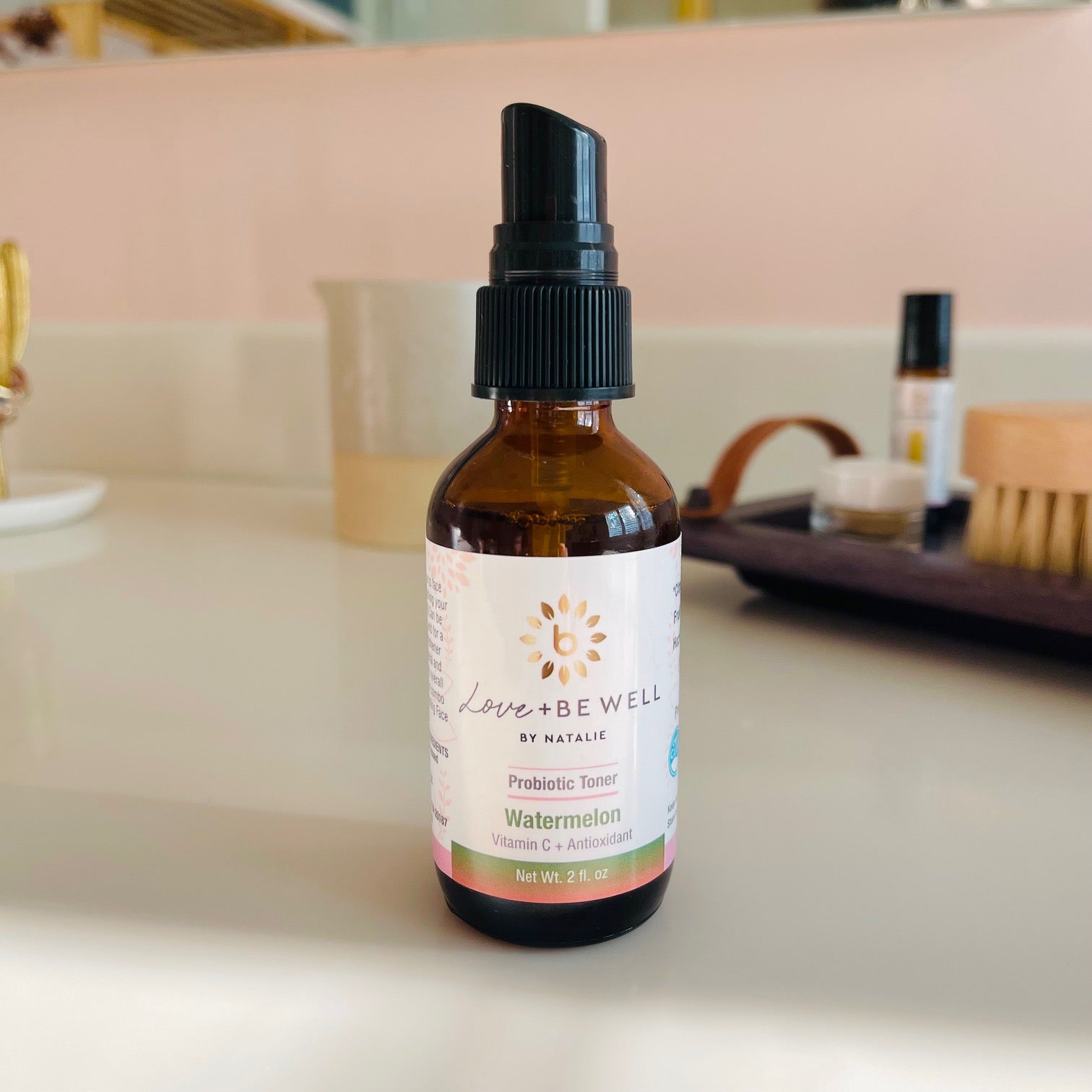 Best Probiotic Toner for Glowing Skin - Watermelon Extract for Hydration & Balance | Perfect for Daily Skincare Routine & Acne-Prone Skin