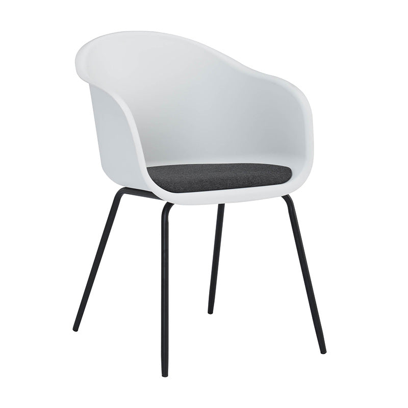 COLLEEN Dining Chair - Modern White Wooden Chair for Kitchen, Dining Room & Office - Comfortable & Stylish Home Furniture